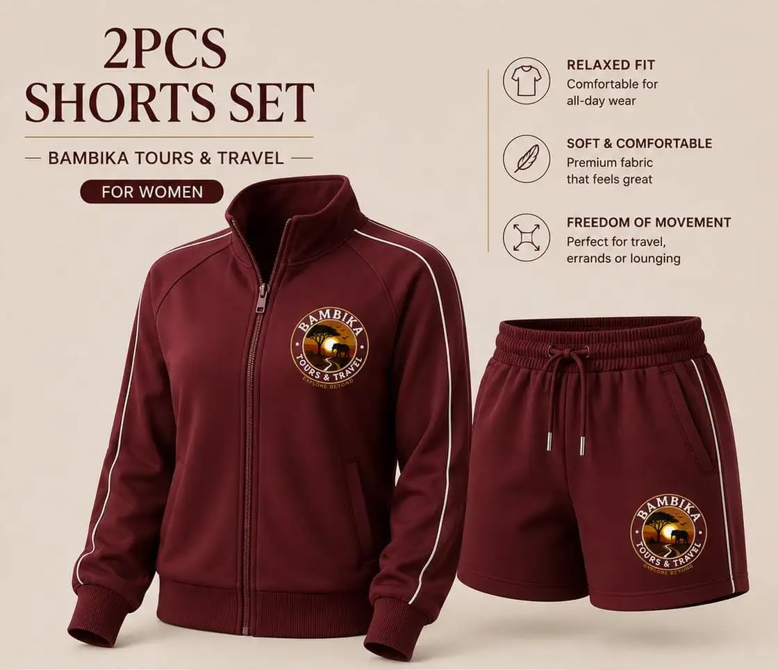Maroon Top Short