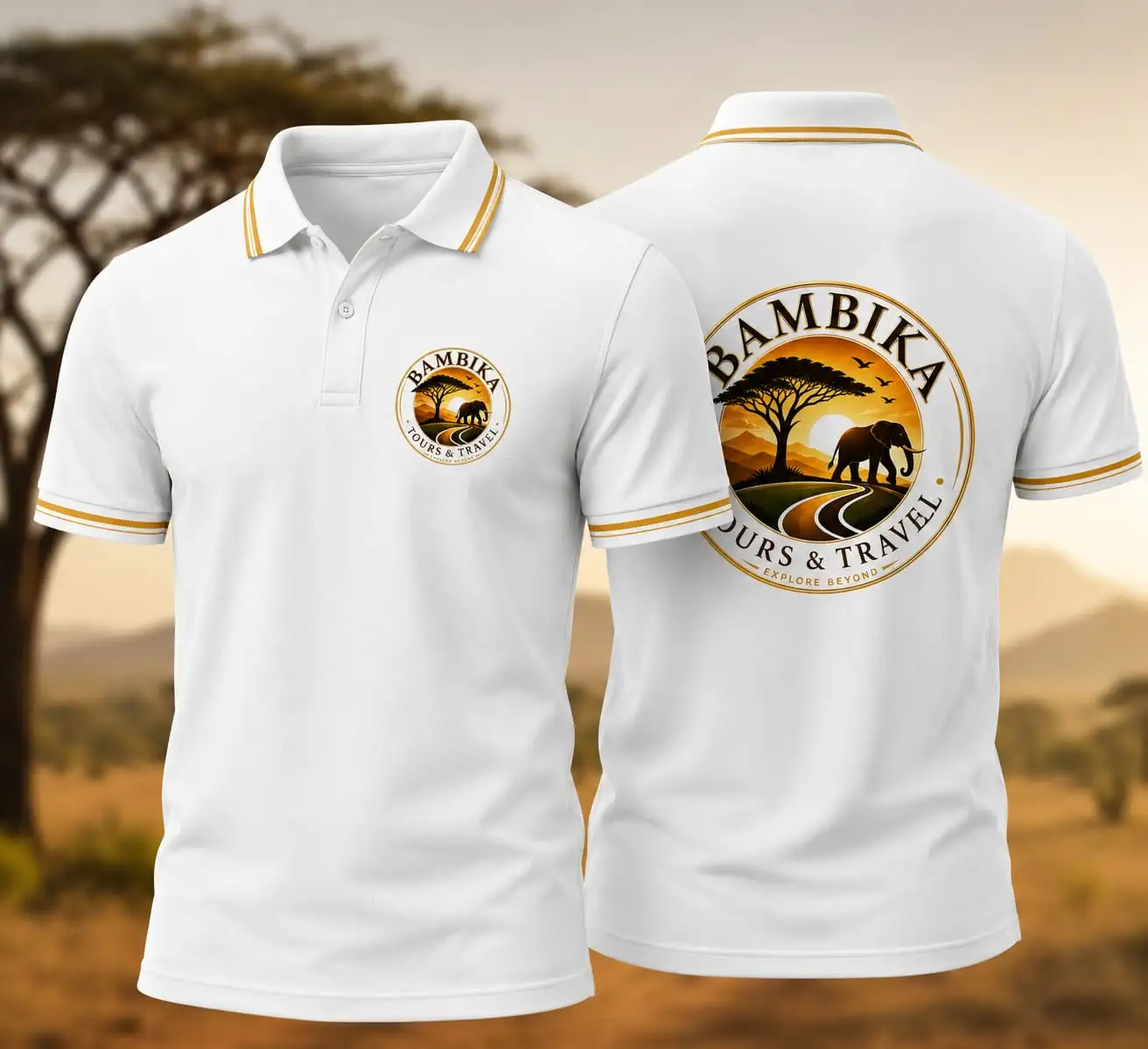 White Collar T-Shirt